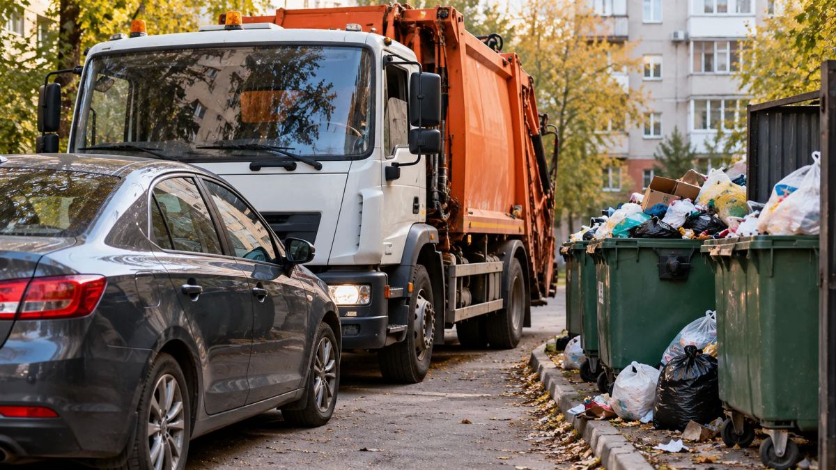 «Припарковался на минутку» — и мусор не вывезли: в Калининградской области насчитали 1 288 таких случаев