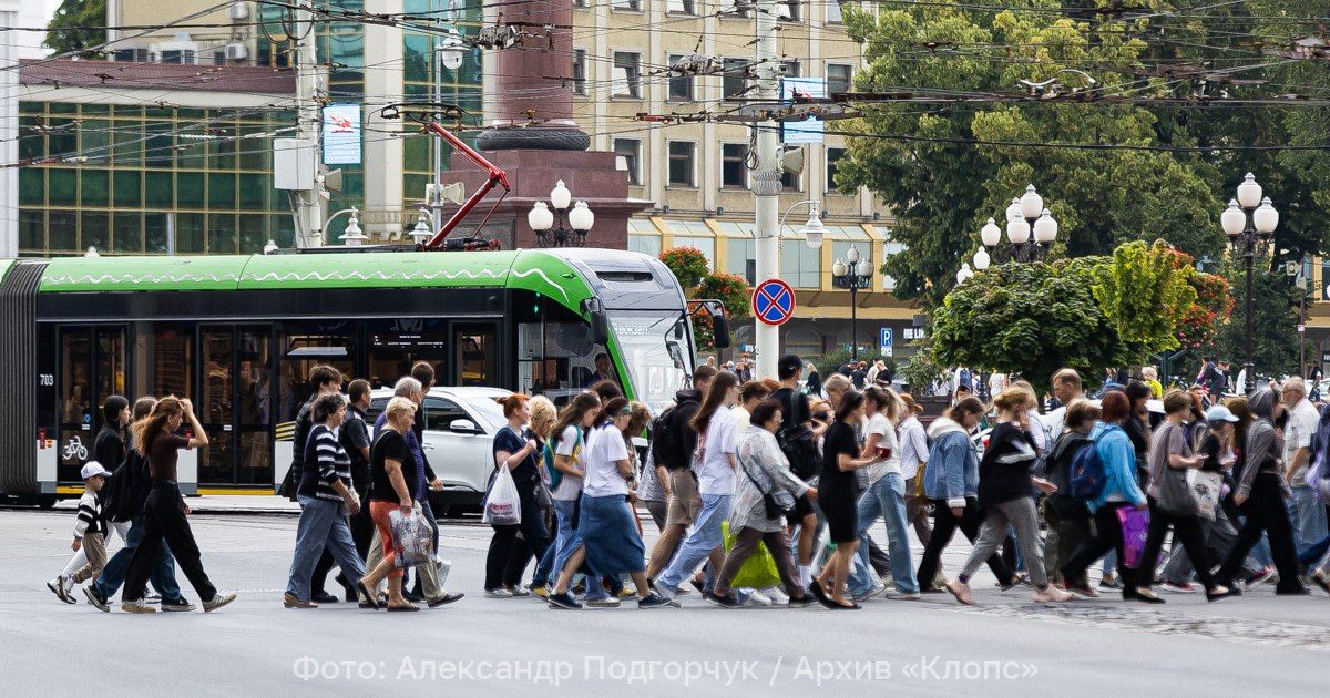 Неисправный трамвай в центре Калининграда поломал всю схему движения