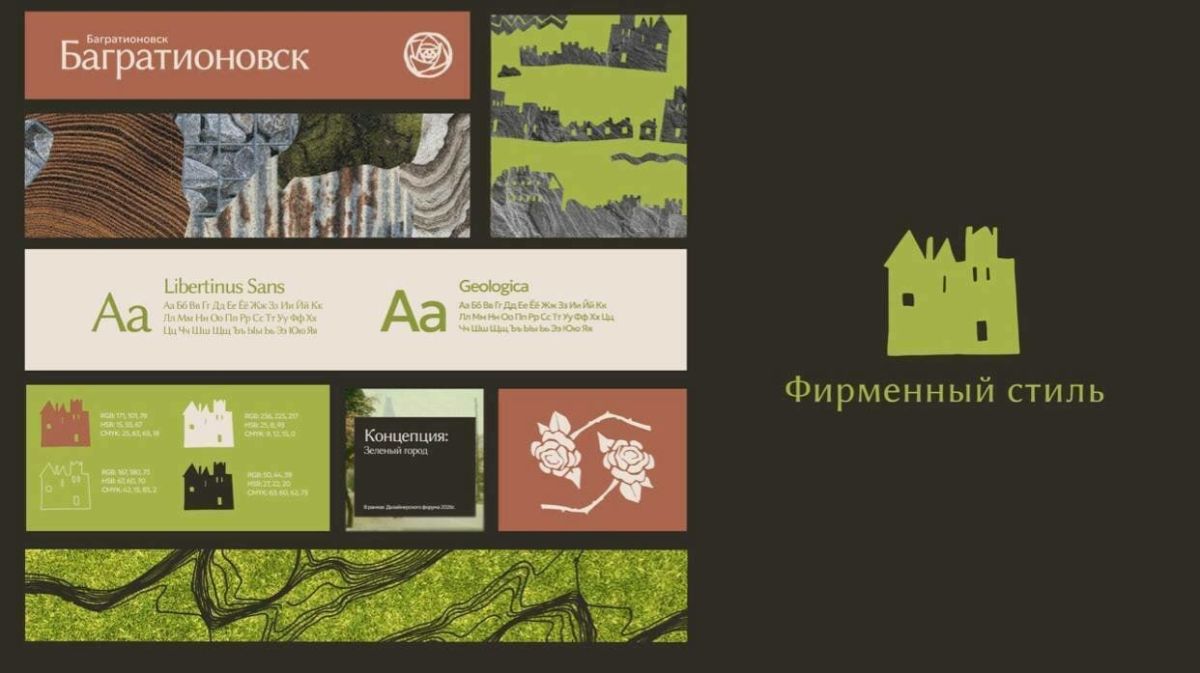 Молодые дизайнеры предложили Багратионовску фирменный стиль, навигацию и новый сквер Молодые дизайнеры предложили Багратионовску фирменный стиль, навигацию и новый сквер