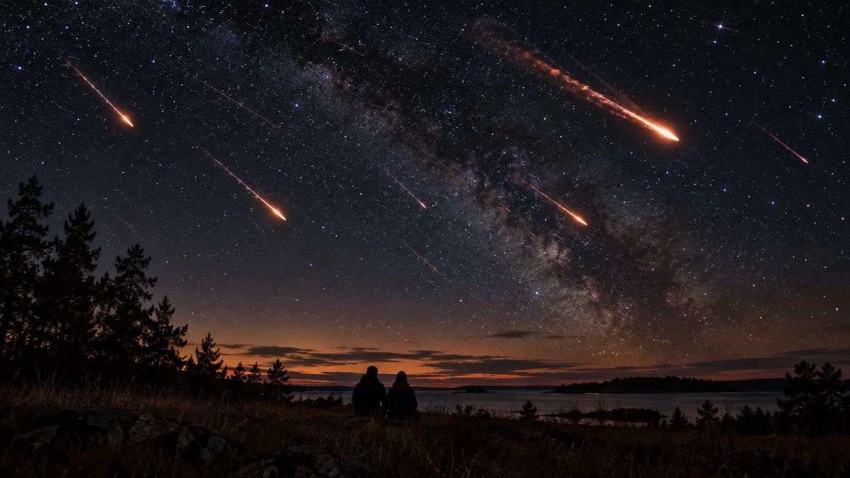 В ночь на 9 октября можно увидеть Дракониды — один из самых непредсказуемых звездопадов года