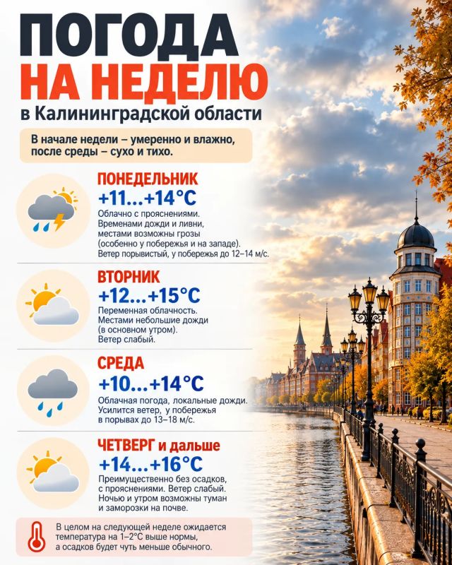 Доброе утро, Калининградская область!