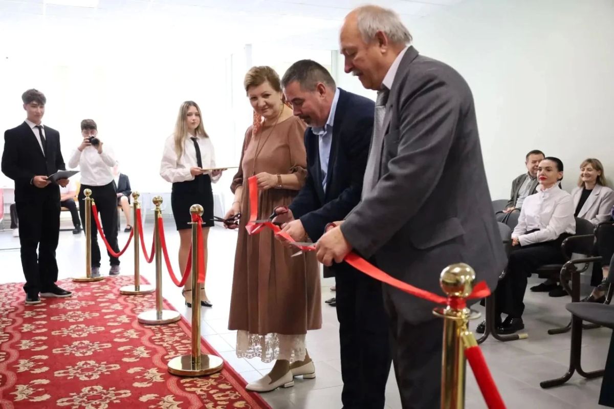 В школе №1 Гусева открыли музей «Без срока давности» в память о жертвах геноцида советского народа в годы Великой Отечественной войны