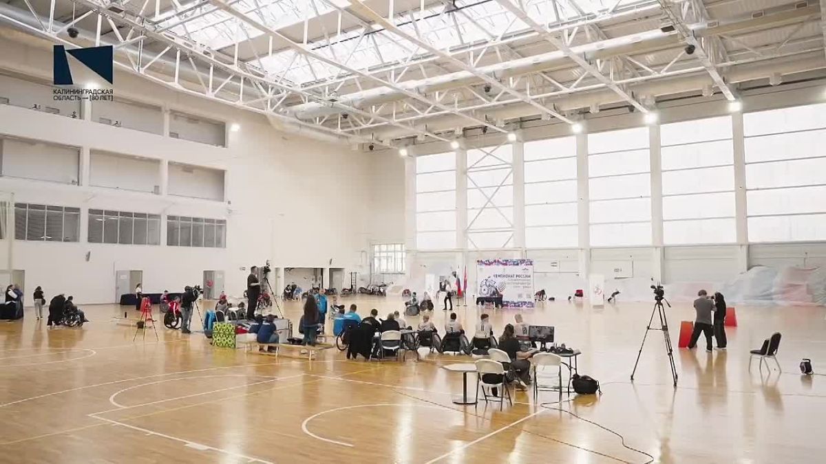 В Калининграде впервые проходит чемпионат России по регби на колясках