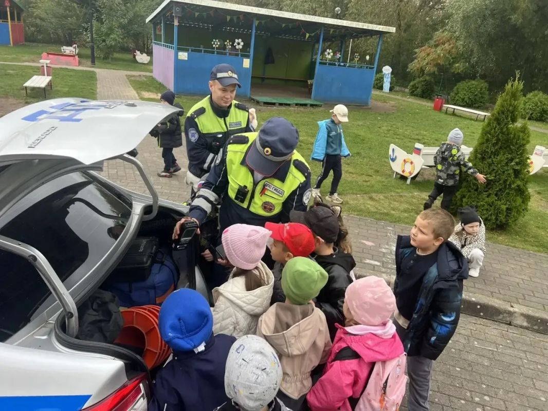 В гостях у «Острова сокровищ»: дошколята Советска блеснули знанием ПДД В гостях у «Острова сокровищ»: дошколята Советска блеснули знанием ПДД
