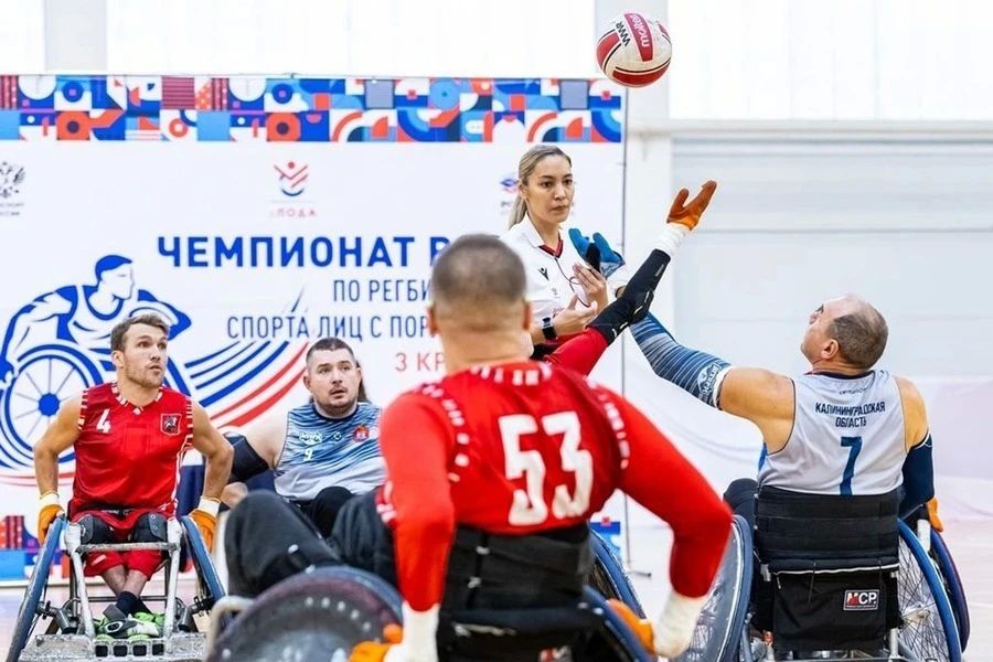 «Балтийский шторм» взял бронзу чемпионата России по регби на колясках