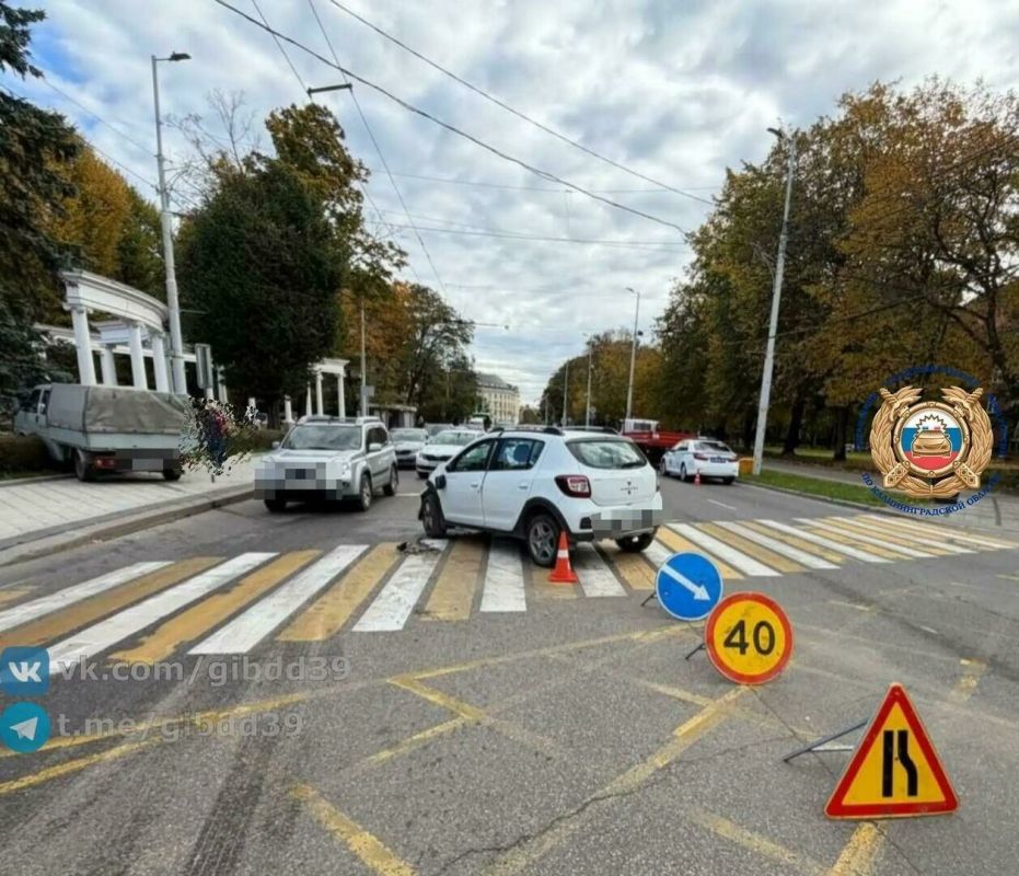 Водитель кроссовера, пострадавший в ДТП у здания правительства, поехал на красный