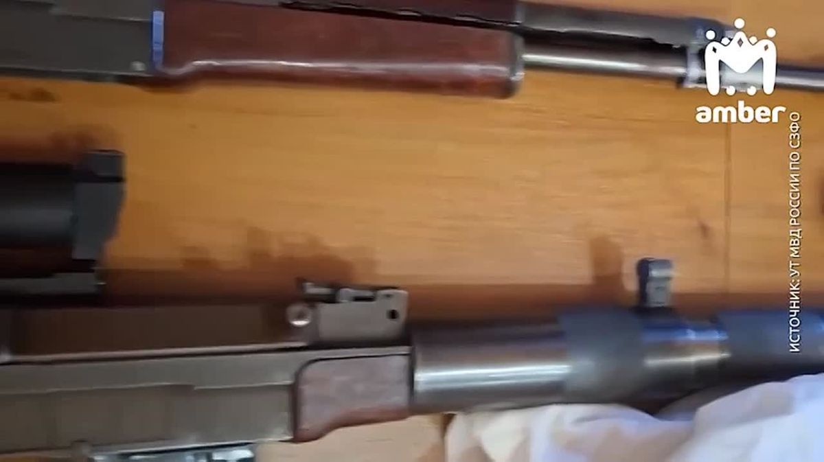 Схрон оружия и боеприпасов нашли у 57-летнего жителя Мечниково