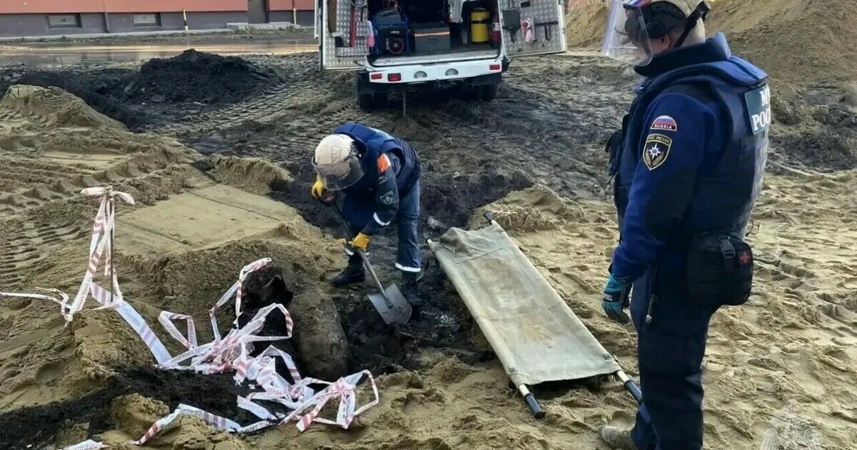 В Балтийске пиротехники обезвредили 100-килограммовую авиабомбу времён войны