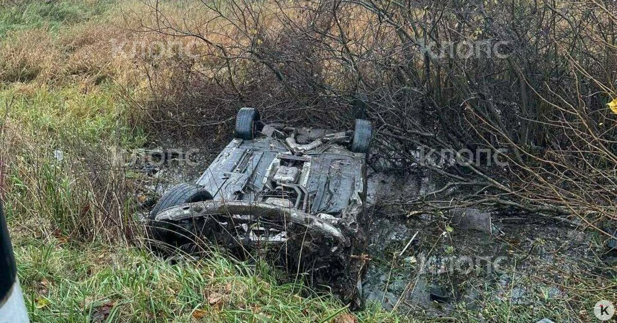 Перевёрнутая BMW, погибшая женщина и мужчина с разбитой головой: смертельное ДТП под Багратионовском