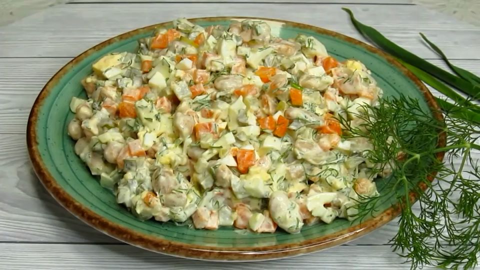 Непревзойдённый салат за считанные минуты