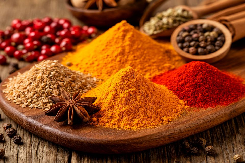 Замедление старения через специи: влияние черного перца, корицы и гвоздики